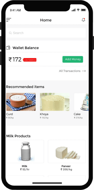 Milk Delivery App for Dairy Vendors