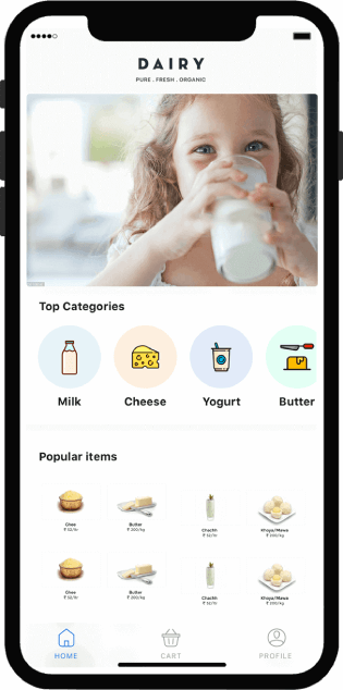 Milk Delivery App Canada