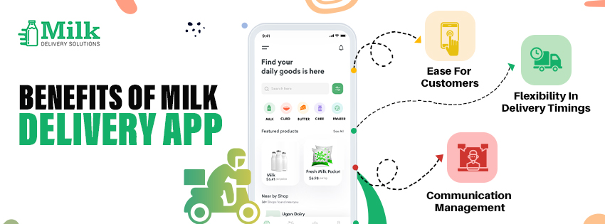 ravi garg, mds, Benefits of milk delivery app