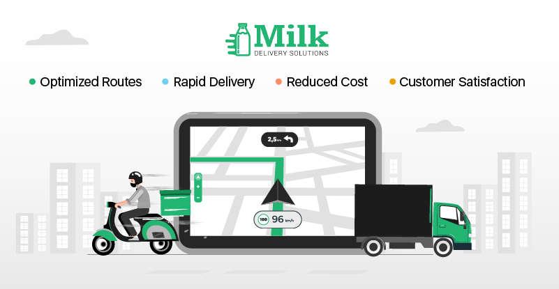 Route Optimization for milk delivery