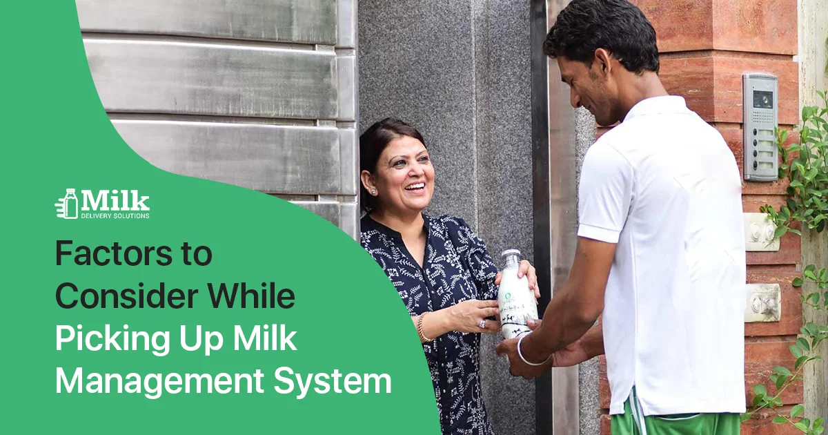 ravi garg,mds,factors,milk management,system,software,delivery,driver