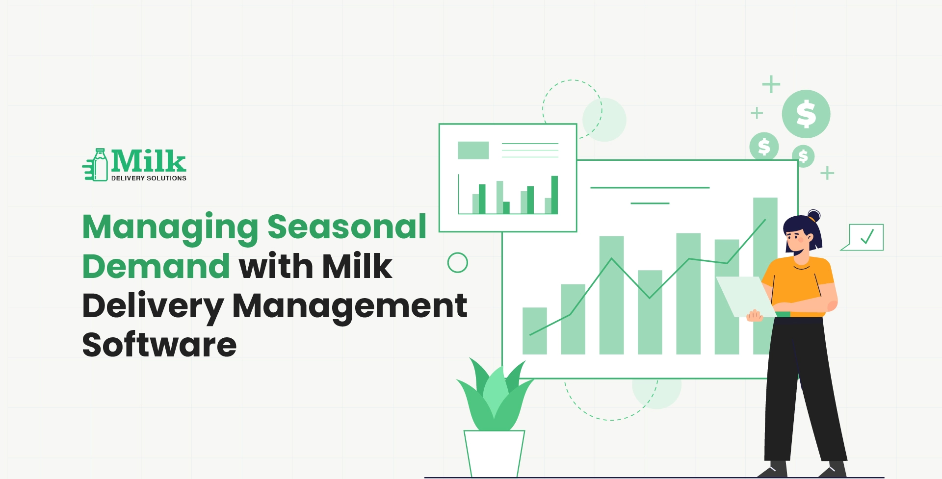 ravi garg, mds, seasonal demand, milk seasonal demand, milk delivery, milk delivery software, delivery management software