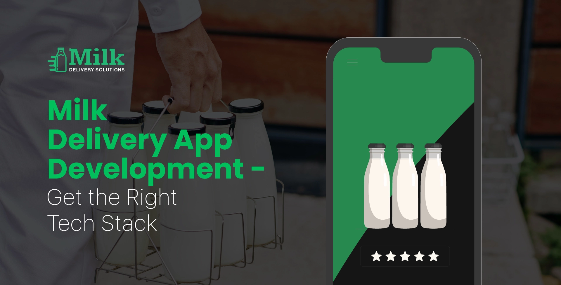 ravi garg, mds, milk delivery app, milk delivery app development, tech stack