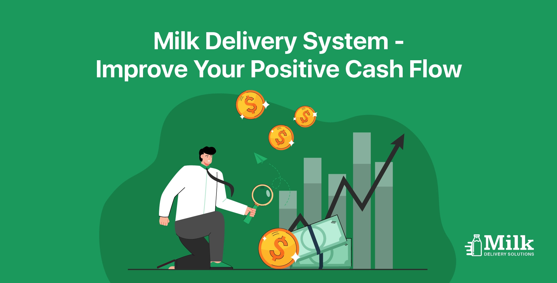 ravi garg, mds, milk delivery, milk delivery system, cash flow, positive cash flow 